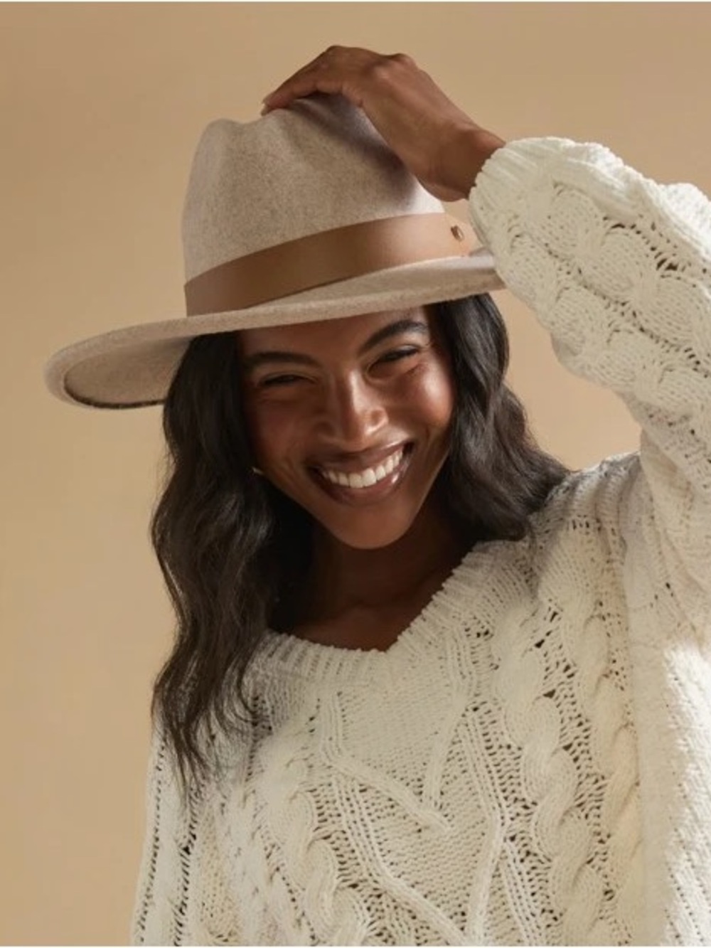 Francesca’s Jennifer Rancher Panama Hat